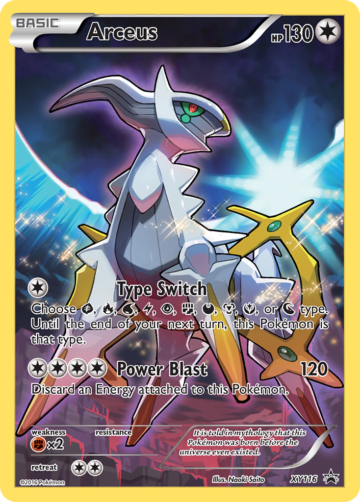 Arceus (XY116) [XY: Black Star Promos] | Gear Gaming Fayetteville