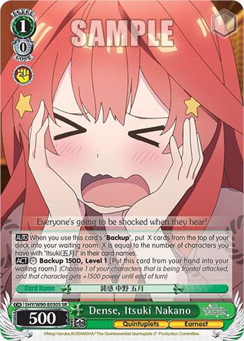 Dense, Itsuki Nakano (SR) - [The Quintessential Quintuplets 2] | Gear Gaming Fayetteville