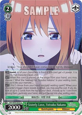 Sisterly Love, Yotsuba Nakano - [The Quintessential Quintuplets 2] | Gear Gaming Fayetteville