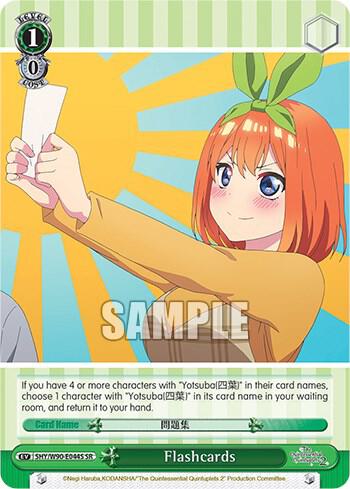 Flashcards (SR) - [The Quintessential Quintuplets 2] | Gear Gaming Fayetteville