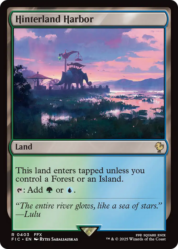 Hinterland Harbor [FINAL FANTASY Commander] | Gear Gaming Fayetteville