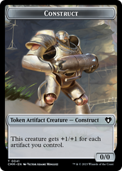 Thopter // Construct (41) Double-Sided Token [Commander Masters Tokens] | Gear Gaming Fayetteville