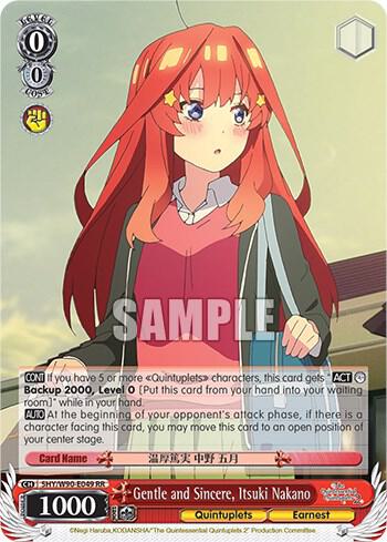 Gentle and Sincere, Itsuki Nakano - [The Quintessential Quintuplets 2] | Gear Gaming Fayetteville