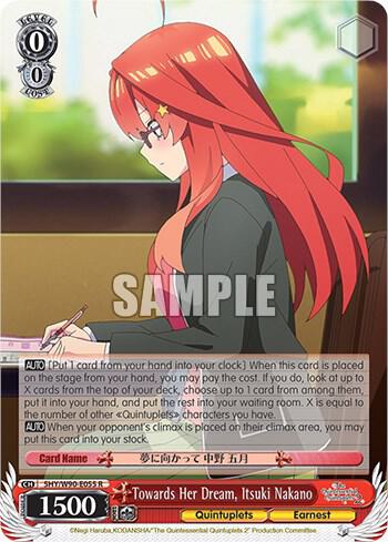 Towards Her Dream, Itsuki Nakano - [The Quintessential Quintuplets 2] | Gear Gaming Fayetteville