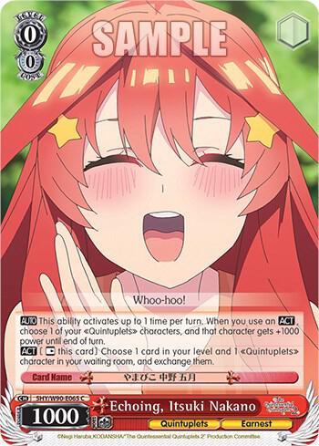 Echoing, Itsuki Nakano - [The Quintessential Quintuplets 2] | Gear Gaming Fayetteville