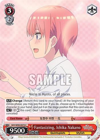 Fantasizing, Ichika Nakano - [The Quintessential Quintuplets 2] | Gear Gaming Fayetteville