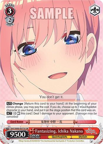 Fantasizing, Ichika Nakano (SR) - [The Quintessential Quintuplets 2] | Gear Gaming Fayetteville