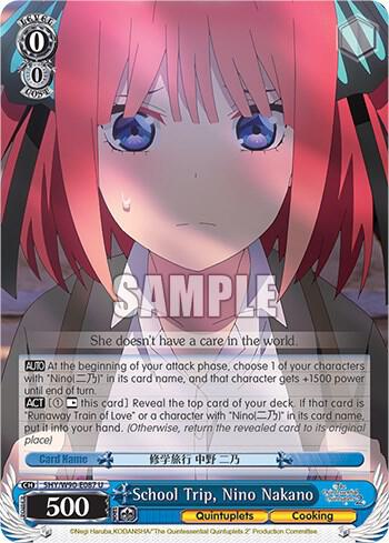 School Trip, Nino Nakano - [The Quintessential Quintuplets 2] | Gear Gaming Fayetteville