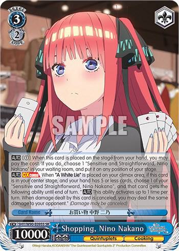 Shopping, Nino Nakano (SR) - [The Quintessential Quintuplets 2] | Gear Gaming Fayetteville