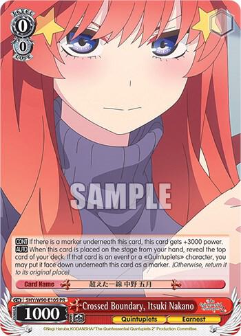 Crossed Boundary, Itsuki Nakano - [The Quintessential Quintuplets 2] | Gear Gaming Fayetteville