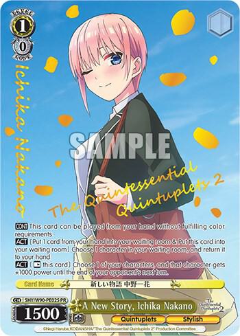 A New Story, Ichika Nakano (Foil) - [The Quintessential Quintuplets 2] | Gear Gaming Fayetteville