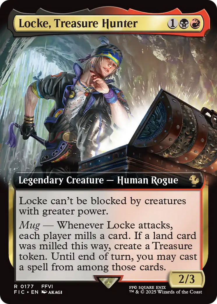 Locke, Treasure Hunter (Extended Art) [FINAL FANTASY Commander] | Gear Gaming Fayetteville