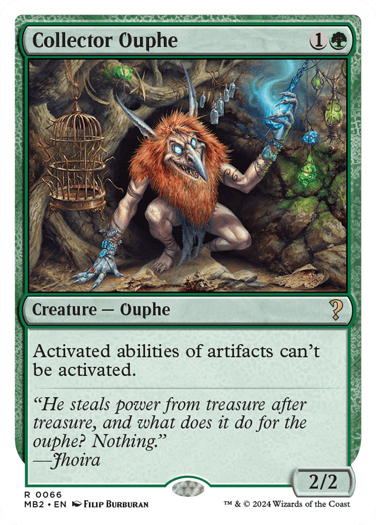 Collector Ouphe (White Border) [Mystery Booster 2] | Gear Gaming Fayetteville