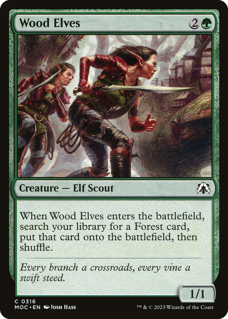 Wood Elves [March of the Machine Commander] | Gear Gaming Fayetteville