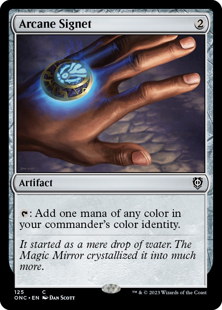 Arcane Signet [Phyrexia: All Will Be One Commander] | Gear Gaming Fayetteville