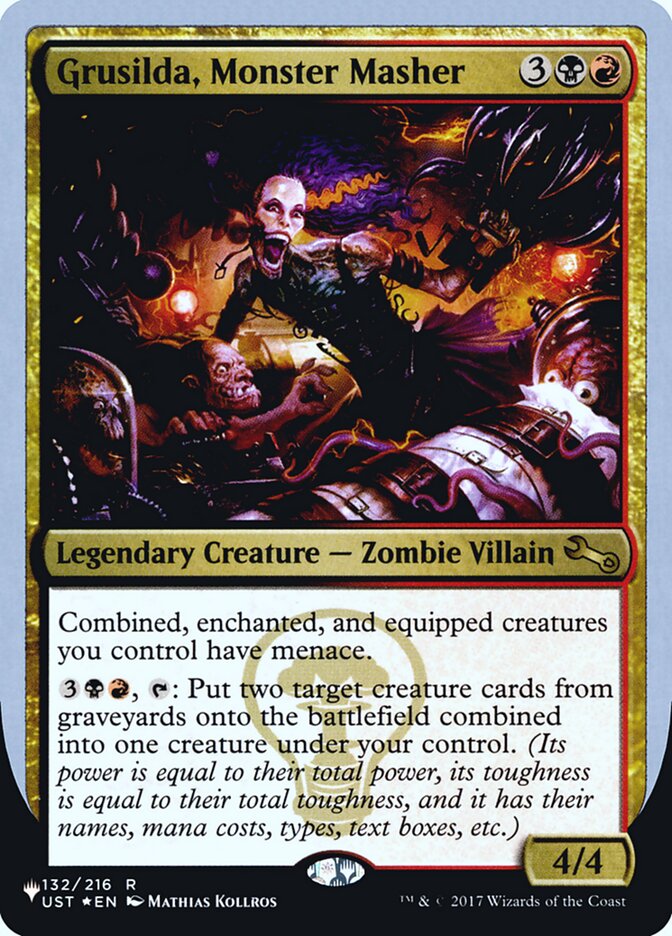 Grusilda, Monster Masher (Unfinity Foil Edition) [The List] | Gear Gaming Fayetteville
