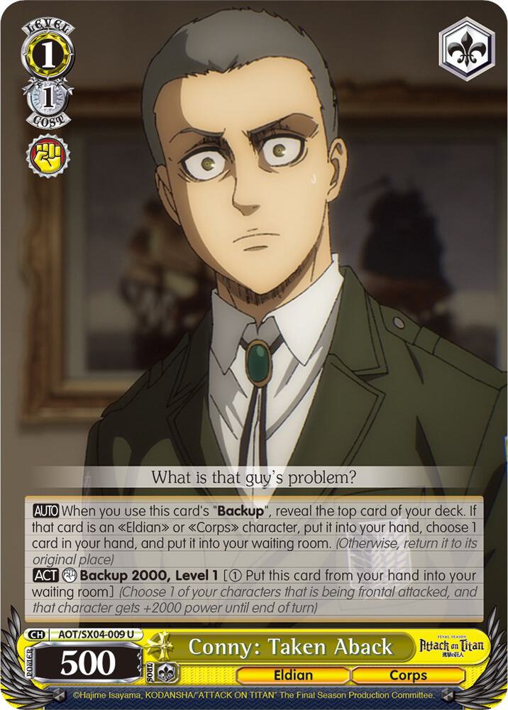 Conny: Taken Aback - [Attack On Titan: Final Season] | Gear Gaming Fayetteville