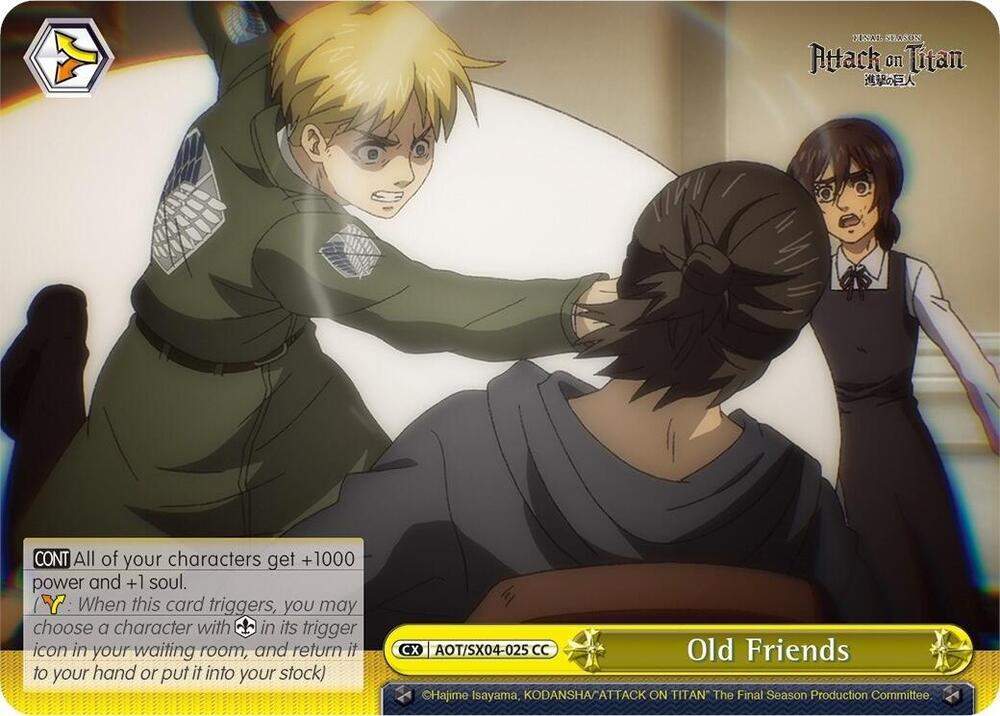 Old Friends - [Attack On Titan: Final Season] | Gear Gaming Fayetteville