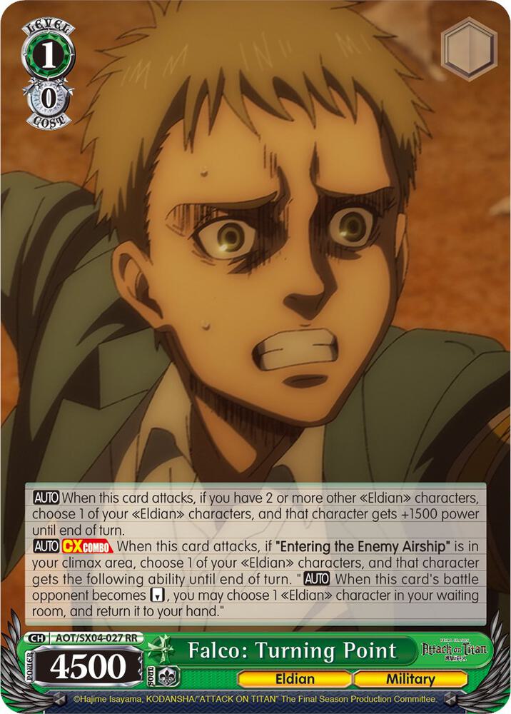 Falco: Turning Point - [Attack On Titan: Final Season] | Gear Gaming Fayetteville