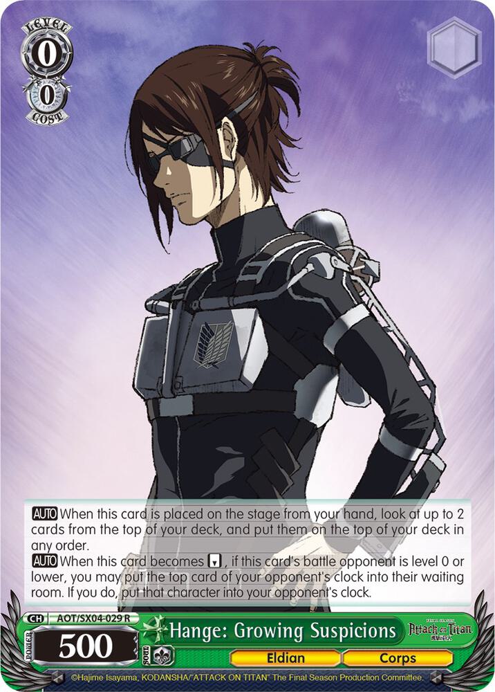 Hange: Growing Suspicions - [Attack On Titan: Final Season] | Gear Gaming Fayetteville