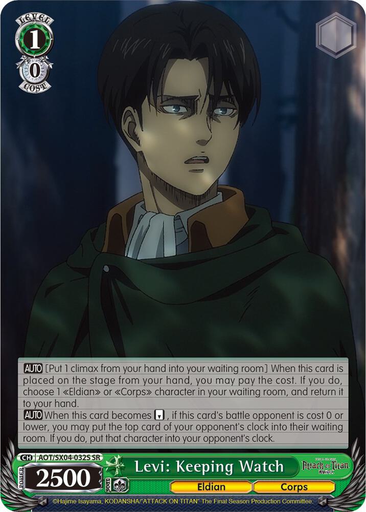 Levi: Keeping Watch (SR) - [Attack On Titan: Final Season] | Gear Gaming Fayetteville