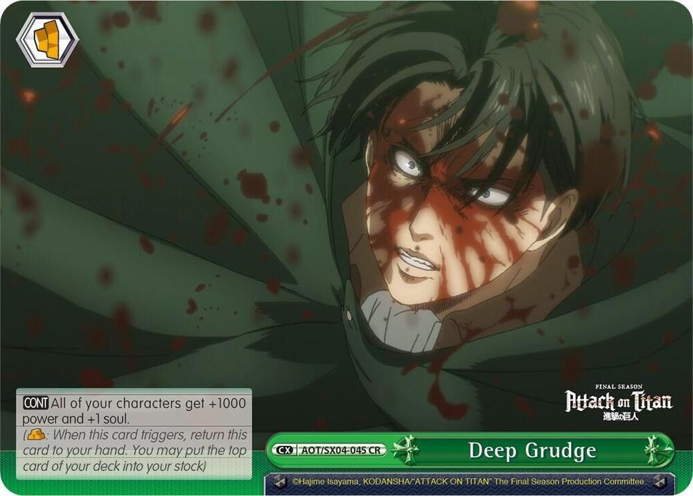 Deep Grudge - [Attack On Titan: Final Season] | Gear Gaming Fayetteville