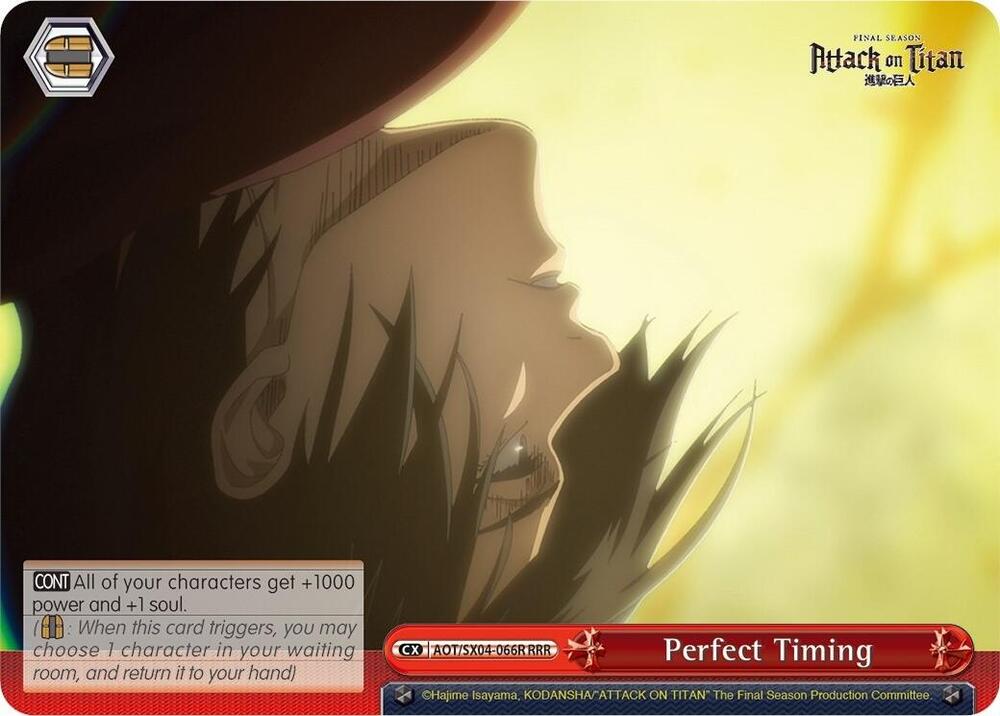 Perfect Timing (RRR) - [Attack On Titan: Final Season] | Gear Gaming Fayetteville