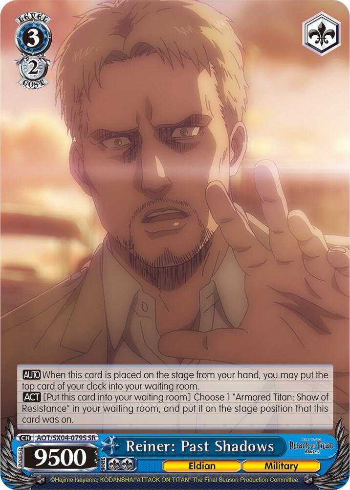 Reiner: Past Shadows (SR) - [Attack On Titan: Final Season] | Gear Gaming Fayetteville