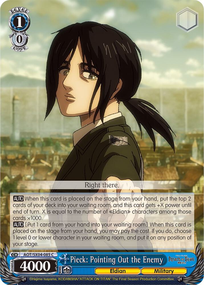 Pieck: Pointing Out the Enemy - [Attack On Titan: Final Season] | Gear Gaming Fayetteville