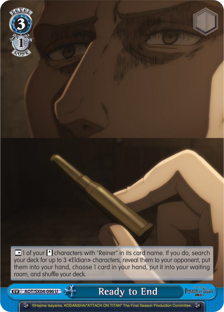 Ready to End - [Attack On Titan: Final Season] | Gear Gaming Fayetteville