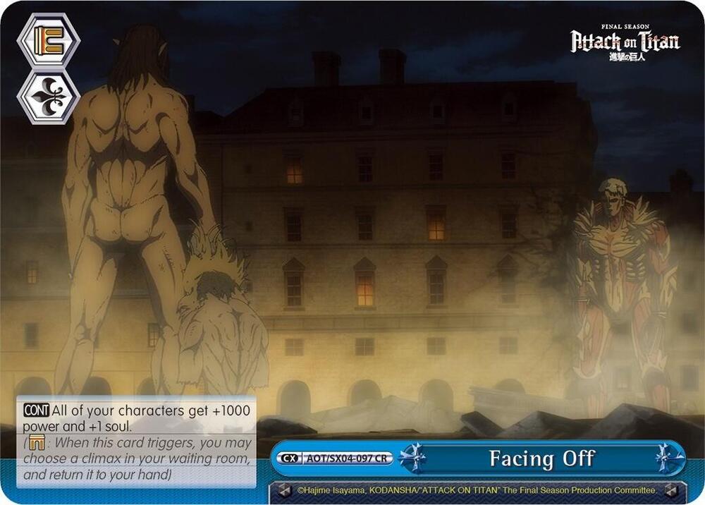 Facing Off - [Attack On Titan: Final Season] | Gear Gaming Fayetteville