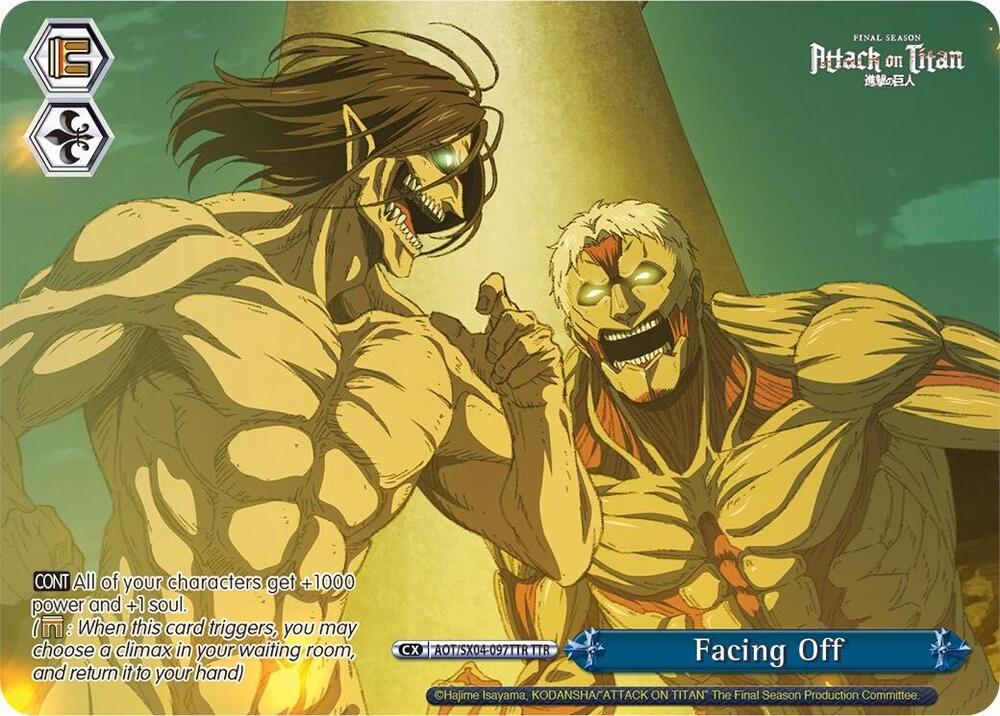 Facing Off (TTR) - [Attack On Titan: Final Season] | Gear Gaming Fayetteville