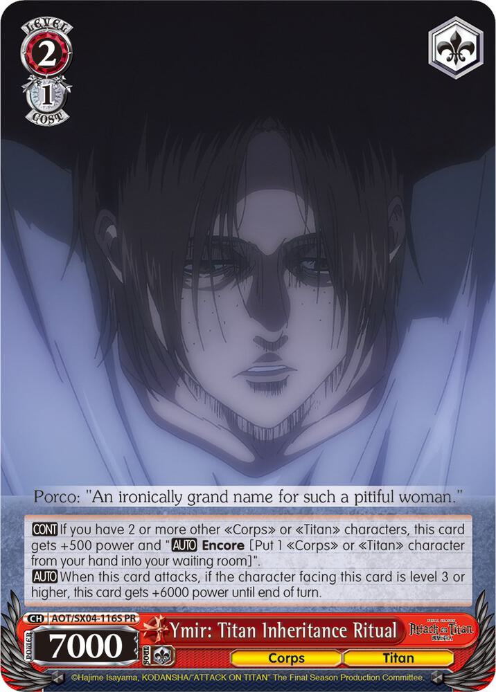 Ymir: Titan Inheritance Ritual (Foil) - [Attack On Titan: Final Season] | Gear Gaming Fayetteville