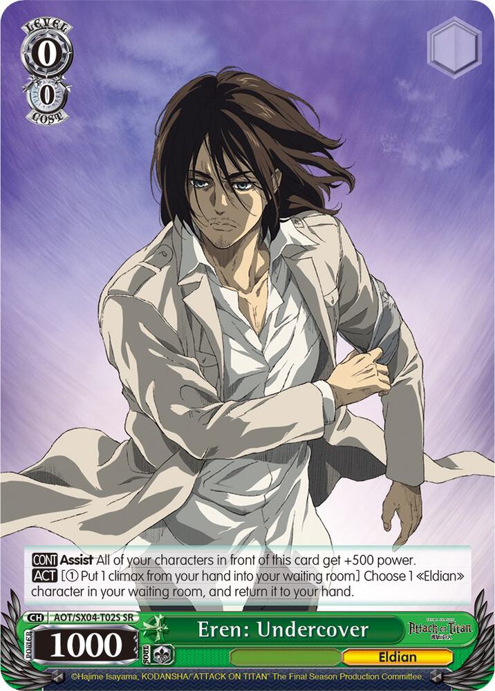 Eren: Undercover (SR) - [Attack On Titan: Final Season] | Gear Gaming Fayetteville