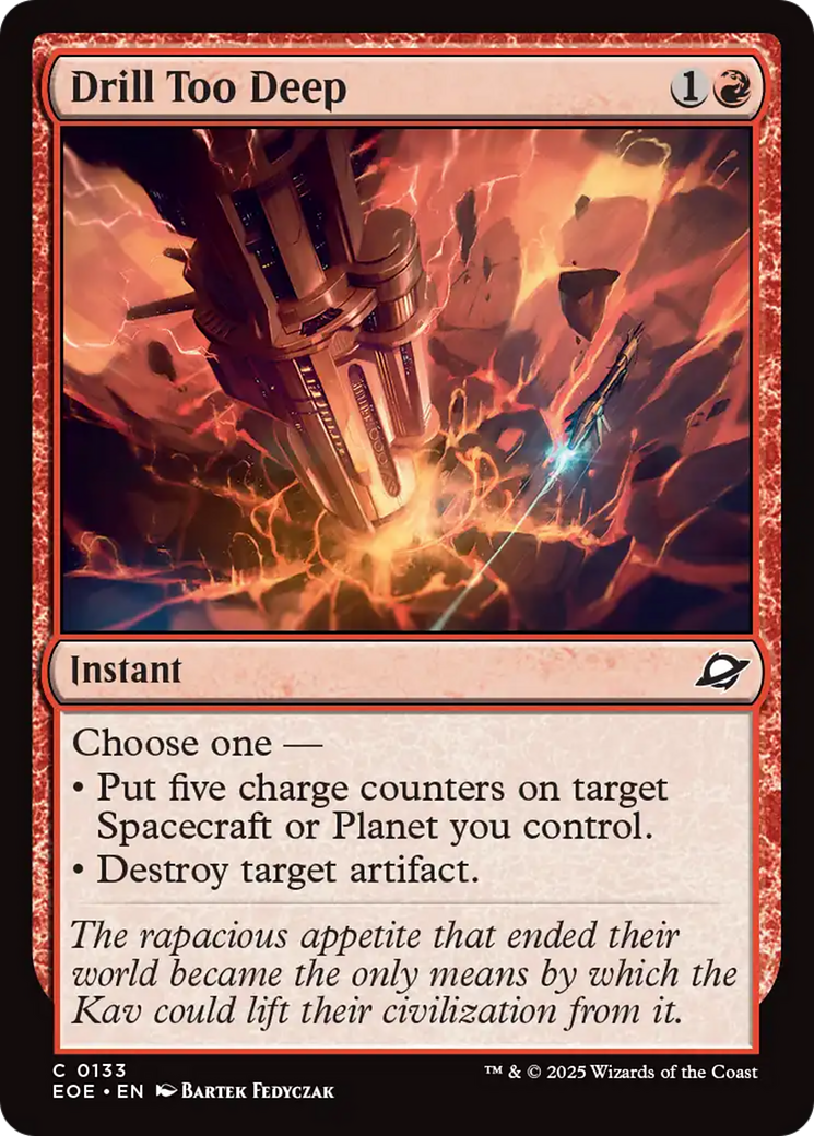 Drill Too Deep [Edge of Eternities] | Gear Gaming Fayetteville