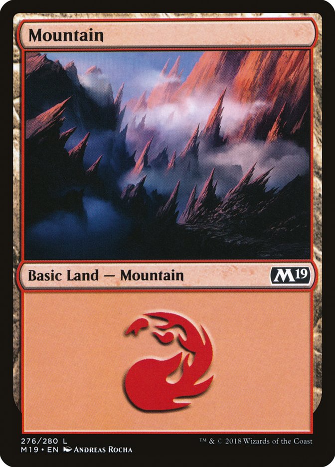 Mountain (276) [Core Set 2019] | Gear Gaming Fayetteville