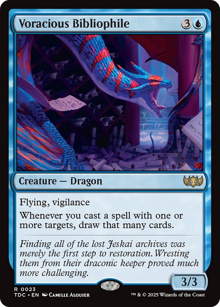 Voracious Bibliophile [Tarkir: Dragonstorm Commander] | Gear Gaming Fayetteville