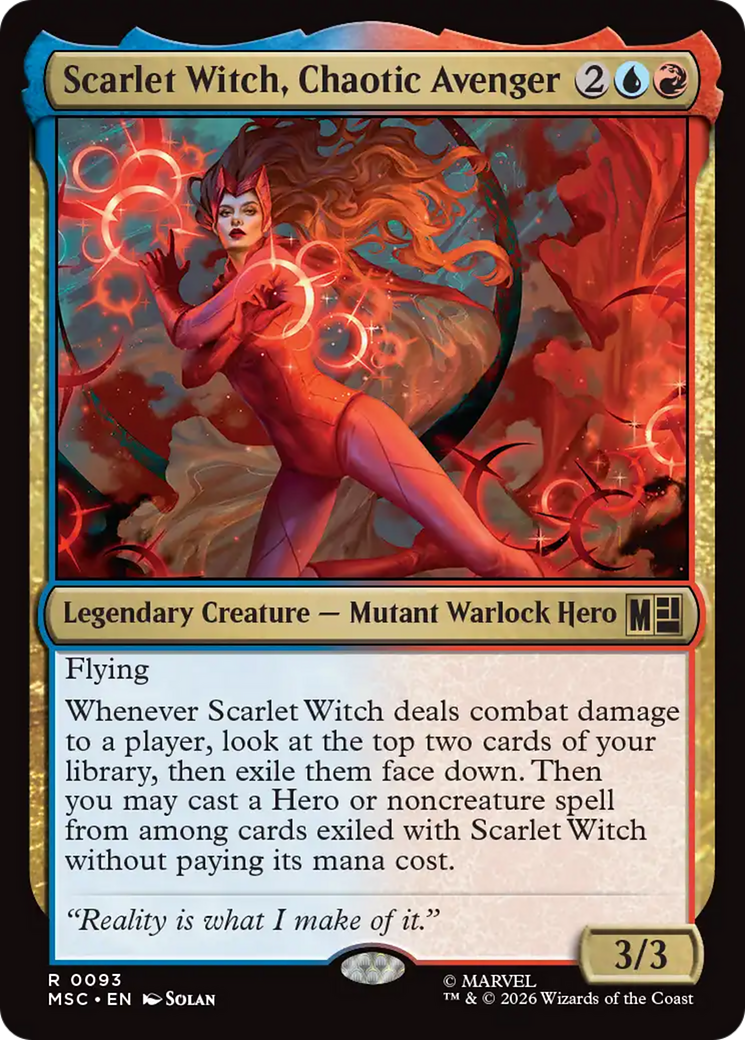 Scarlet Witch, Chaotic Avenger [Marvel Super Heroes Commander] | Gear Gaming Fayetteville