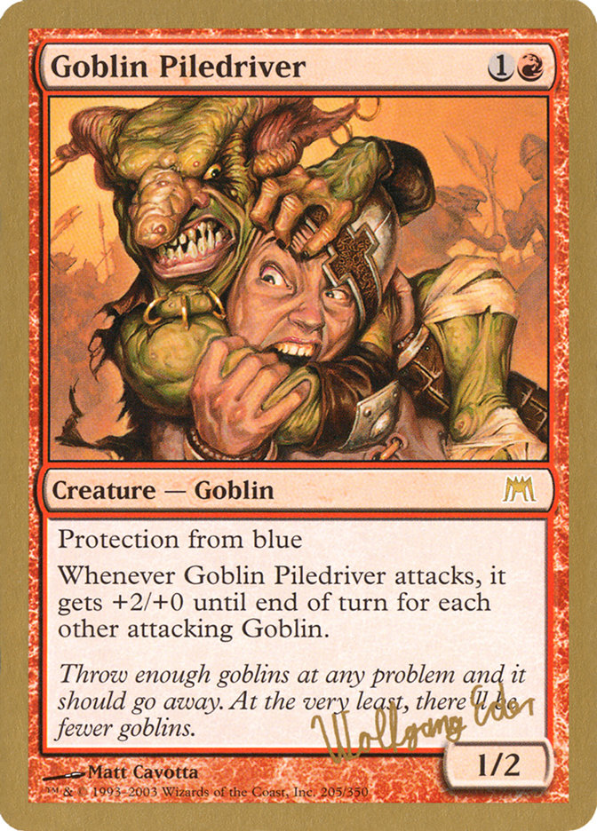 Goblin Piledriver (Wolfgang Eder) [World Championship Decks 2003] | Gear Gaming Fayetteville