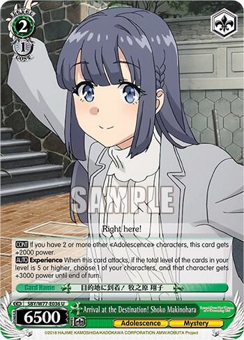 Arrival at the Destination! Shoko Makinohara - [Rascal Does Not Dream of a Dreaming Girl] | Gear Gaming Fayetteville