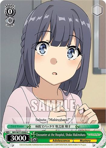 Encounter at the Hospital, Shoko Makinohara - [Rascal Does Not Dream of a Dreaming Girl] | Gear Gaming Fayetteville