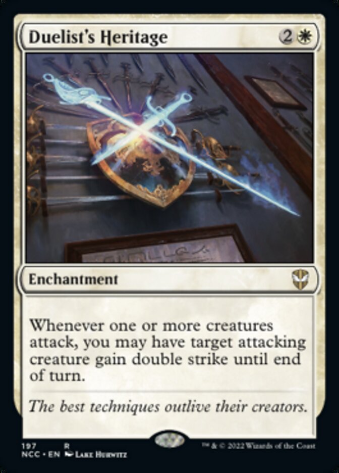 Duelist's Heritage [Streets of New Capenna Commander] | Gear Gaming Fayetteville