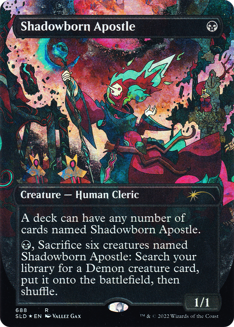 Shadowborn Apostle (688) (Borderless) [Secret Lair Drop Promos] | Gear Gaming Fayetteville