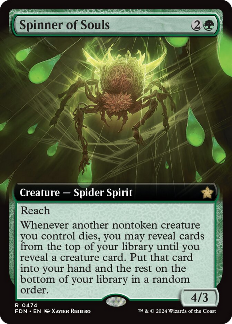 Spinner of Souls (Extended Art) [Foundations] | Gear Gaming Fayetteville