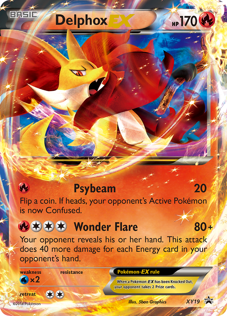 Delphox EX (XY19) [XY: Black Star Promos] | Gear Gaming Fayetteville