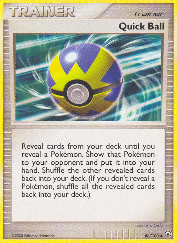 Quick Ball (86/100) [Diamond & Pearl: Majestic Dawn] | Gear Gaming Fayetteville