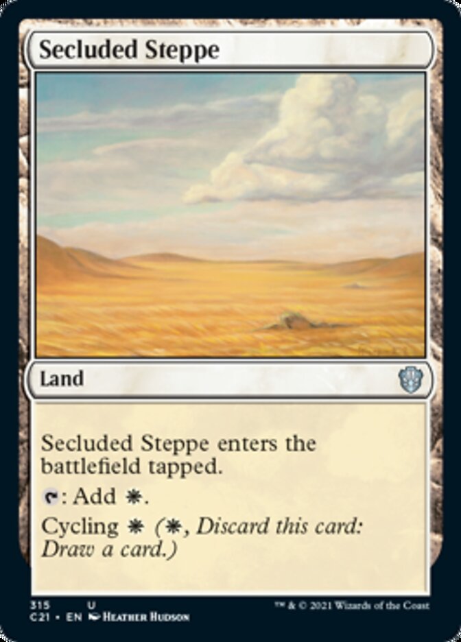 Secluded Steppe [Commander 2021] | Gear Gaming Fayetteville