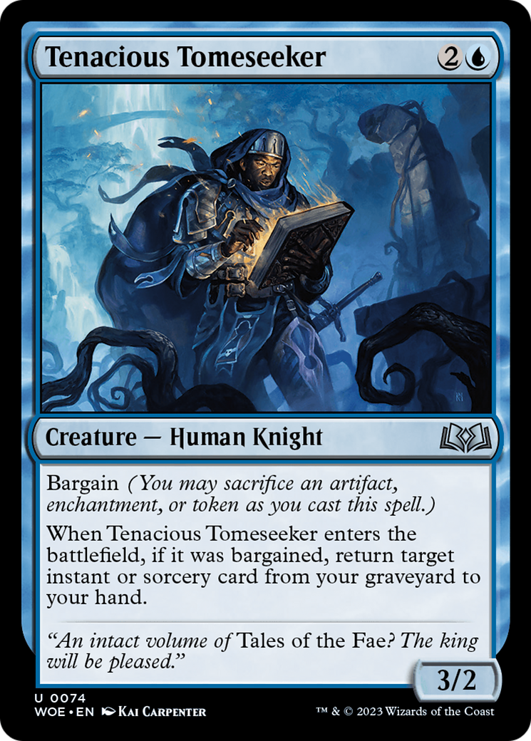 Tenacious Tomeseeker [Wilds of Eldraine] | Gear Gaming Fayetteville