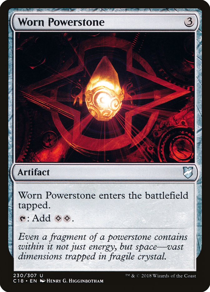 Worn Powerstone [Commander 2018] | Gear Gaming Fayetteville