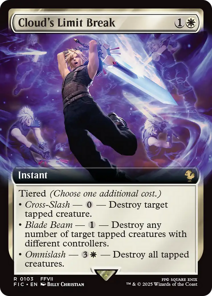 Cloud's Limit Break (Extended Art) [FINAL FANTASY Commander] | Gear Gaming Fayetteville